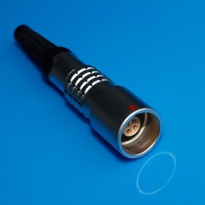 China 4pin PHG Female Connector Lemo 1K Size Waterproof Circular Connectors Cable Welding Female Plug for sale