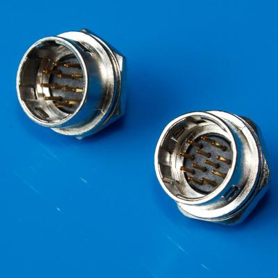 China Male Socket Hirose Hr10 Circular Connector Video Cable Connectors With Push Pull Self Locking for sale
