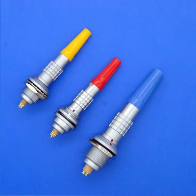 China Transducer 2K Lemo K Series Waterproof Cable Connector , Soldering Cable Connectors for sale