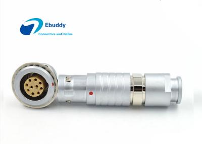China Lemo Circular Push Pull Cable Connector 10 Pin FGG EGG 2B Size Plug And Socket for sale