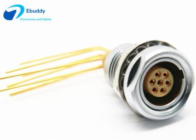 China Circular Lemo Cable Connector Multicore Push Pull Connector 7 Pins Female Socket for sale