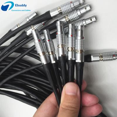 China Rundsteckverbinder-Kamera-Verbindungs-Kabel Lemo FGA 0B 2-9PIN LEMO zu verkaufen