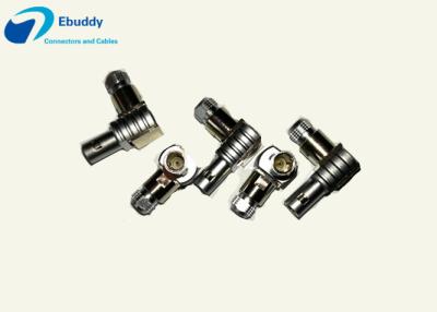 China Lemo Compatible Connectors 0S Right Angle Coaxial Male Plug FLA.0S.250 for sale