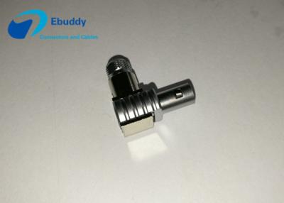 China FLA 1S Lemo Coaxial Connector Right Angle Style For Measurement for sale