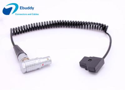 China Arri Alexa mini Camera Connection Cable Lemo 8pin to d-tap spring right angle cable for sale