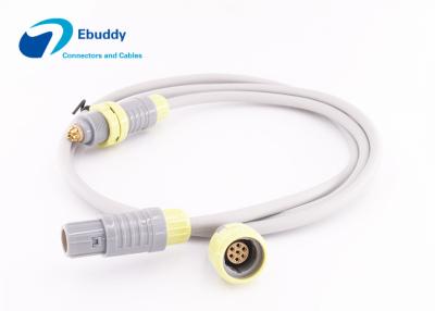 China Cables de transmisión de encargo plásticos del redel 7pin de Lemo para el equipo de la cirugía cosmética en venta