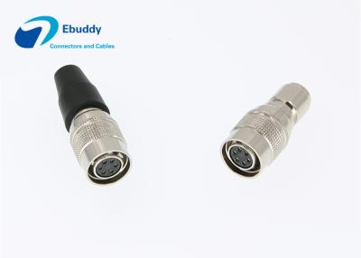 China Conector de cable femenino de la fuente de alimentación de la cámara CCD del enchufe de Hirose 6pin HR10A-7P-6S en venta