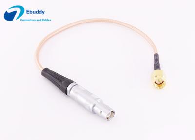China Lemo Custom Power Cables assembly service Lemo FFA S Coxial male to SMA RF cable for sale