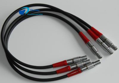 China Silicon /TPE/PVC Custom Power Cables Lemo 00B 0b 1B 2B 2-32 Pin 1 Year Warranty for sale