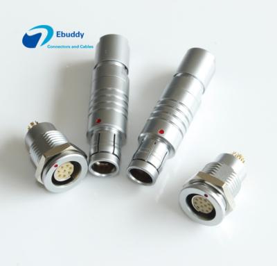 China Industrial Controls Circular Push Pull Connectors S / SC / D / DB Body 102 103 Size 2-16 Pin for sale