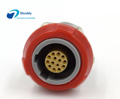 China Medizinische Plastikrundsteckverbinder-Sockel Redel kompatible 1P 14 befestigende Frau Pin 2 zu verkaufen