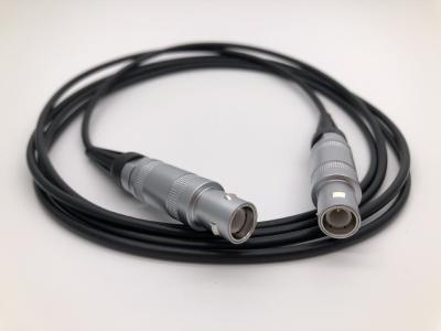 China Ultrasonic Probe Electrical Power Cable , 6ft Coaxial Custom Cable Assemblies for sale
