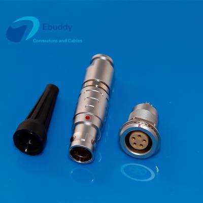 China FGG Plug 0B 5 Pin Circular Cable Connectors For Arri Timecode for sale
