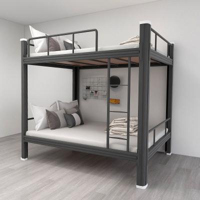 China Double Bed King Size Metal Frame Adult Loft Bed Steel Bunk Bed Factory Supply en venta