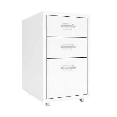China Mobile Pedestal Movable Cabinet Metal Steel Furniture For Office Home Use Te koop