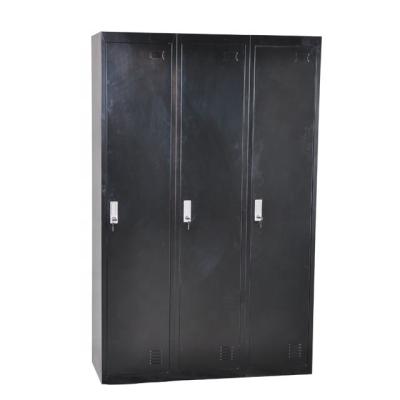 China Cold Rolled Steel 3 Doors  Metal Large Metal Locker for sale