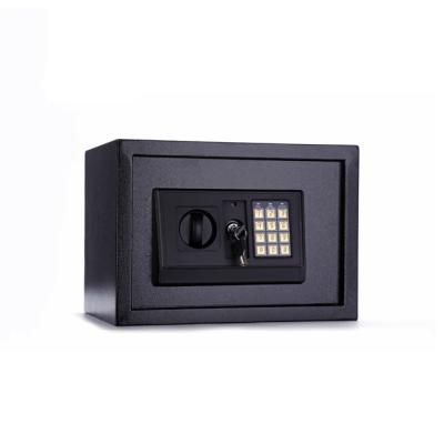 China Wall Mounted Burglary Protection Fingerprint 7.5kg Safe Box for sale