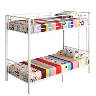 China Muchn Double Decker Heavy Duty Metal Bunk Bed Frame for sale