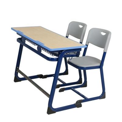 China SGS H760*W450*L1200mm School Desk With Chair for sale