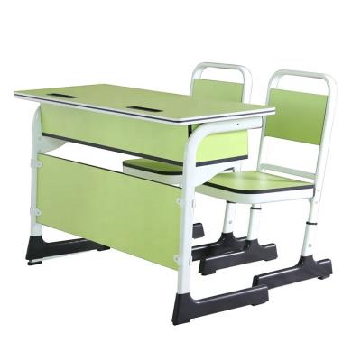 China BIFMA Metal Rust Removed School Desk With Chair for sale