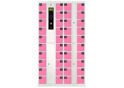 China Cold Rolled Steel Smart Electronic Locker For Schools for sale