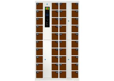 China 40 Doors Parcel Charger Automated Locker System For Bank for sale