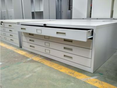 China Metal comercial armário de arquivo lateral laminado da gaveta de Muchn 4 do aço com fechamento à venda