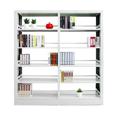 China Muchn Adjustable Plate 6 Layers Metal Library Bookshelves for sale