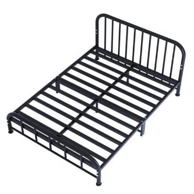 China Multi Functional School Dormitory Metal Frame Single Loft Bed for sale