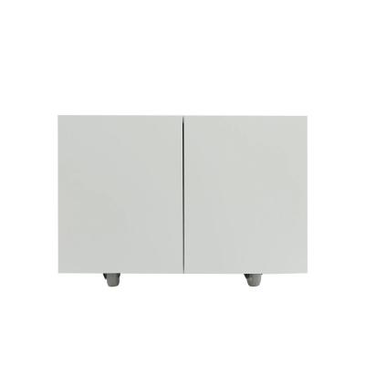 中国 Copier Cabinet white 2 door steel copier stand mobile pedestal file Printer Stand 販売のため