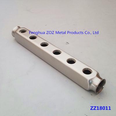 China ZZ18011 Stainless Steel Bar Manifold for PEX Radiant Floor Heating for sale