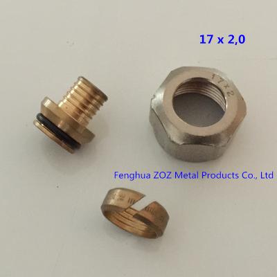 China calefacción radiante que cabe, colocación del pex de la conexión de tubo de PEX-AL-PEX para el múltiple en venta