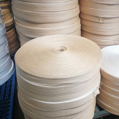 China 5cm 60mm 7cm Width TEST ISO9001 PP Woven Loops Cream 600D Webbing Sling Belts for sale