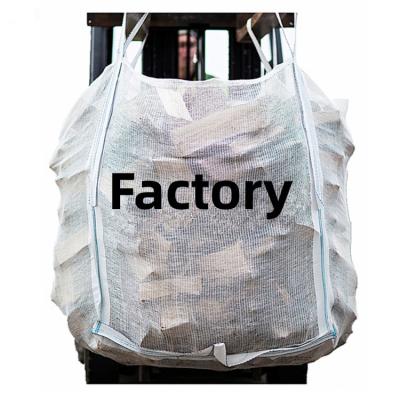 China PP Ventilation Mesh 1 Ton 1.5 Ton Big Bag For Onion Firewood Potato Jumbo Bag for sale