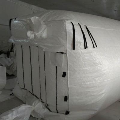 China 3 Inch Valve 2.4×2.4m Shipping Container Liners ISO9001 Pp Liner Bag for sale