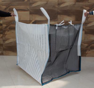 China UVgravüren-Druckbrennholz-Masse sackt 50x50cm gelüftete Fibc-Taschen mit Tülle ein zu verkaufen