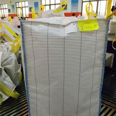 China Type C Star Closer Fully Loops Big Bag 1500kg Bif Bag For Hazmat Chemicals for sale