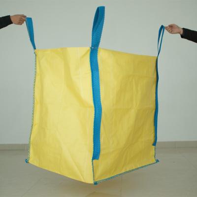 China SGS 160g/M2 Super Sack Bulk Bag 1ton Fabric Packaging Bag For Chemicals for sale