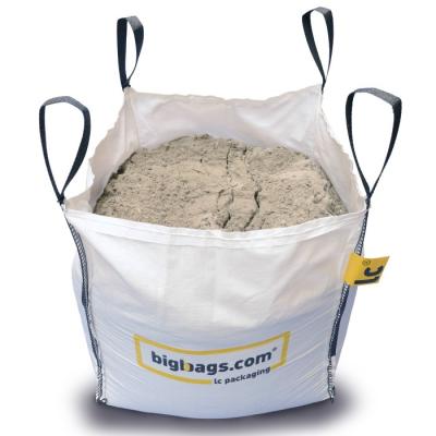 China U Panel 2Tons 4 Loops FIBC Big Bag For Sand Cement Polypropylene Jumbo Bags for sale
