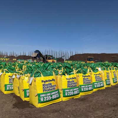 China 3% que 4 o painel UV BOPP imprimiu sacos para a agricultura do solo do jardim semeia 200gsm à venda