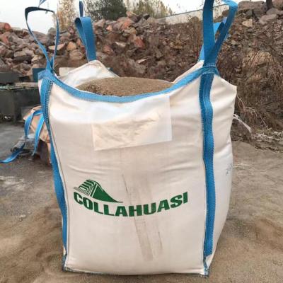 China ISO9001 120gm Powder Packing Bag Bulk 4panel Bag Cement Ton Bag for sale
