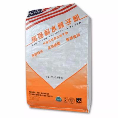 China Sacos de empacotamento do cimento plástico do porto 5kg 10kg da válvula à venda