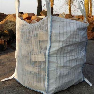 China White U Type 100% PP FIBC ISO9001 Ventilated Big Bags 180gsm 2ton Pp Fibc Bags for sale