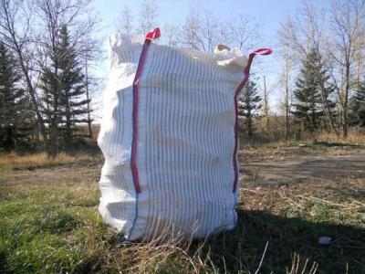 China Mesh Bulk Firewood Pp Ventilated Bag 1000kg with Side Seam Loop for sale