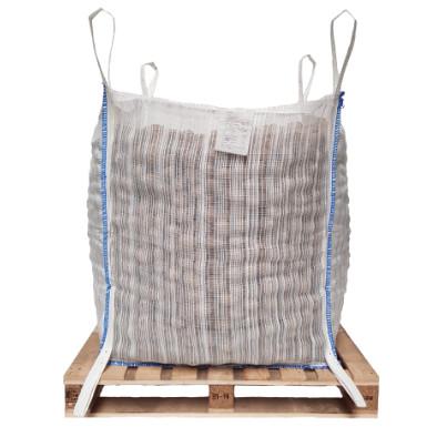 China Firewood Ventilated Big Bulk Bag ISO21898 1 Ton Bulk Jumbo Bag for sale
