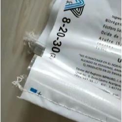Cina Sacchetti per imballaggio di fertilizzante in plastica da 25 kg Borsa per fertilizzante biochar in vendita