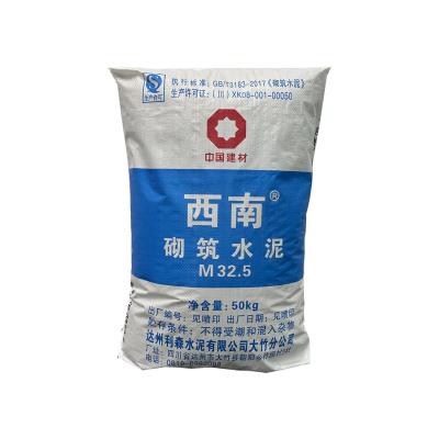 China PP Woven Cement Bag Valve Port 25kg For Cement Hand Fill Valve Port Water-Proof for sale