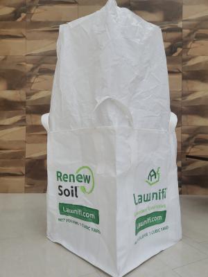 China Customized Printed Bulk Duffle PP Big Tonne Bag For Boulder Stone Soil for sale