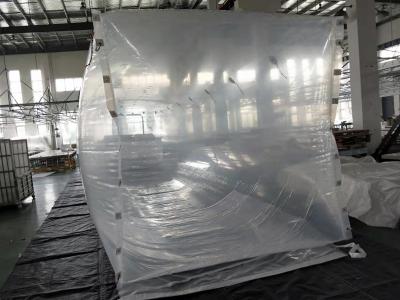 China Food Grade Plastic Inner Dry Bulk Liner Disposable Flexitank For 20ft Container for sale