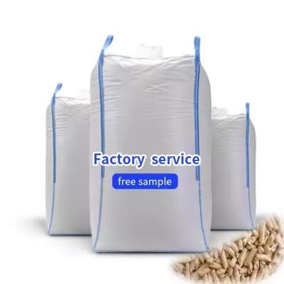 China Grote bulk nieuw materiaal polypropyleen Fibc PP Big Bag 1000kg 1500kg 2000Kg Te koop